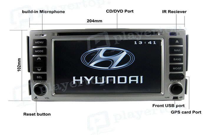 Autoradio GPS Hyundai IX20